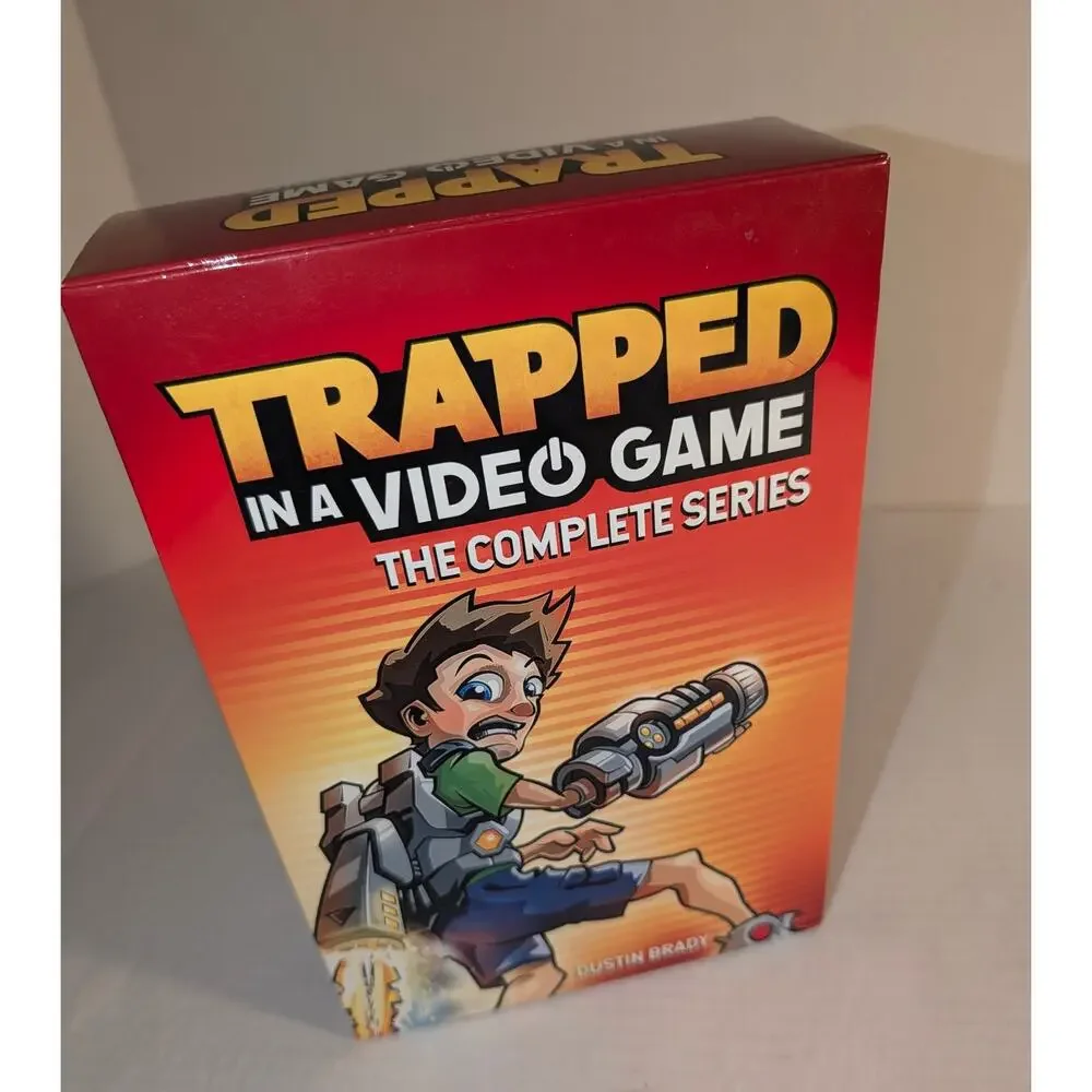 Complete Set Trapped Inside of Video Game 5 Book Set New